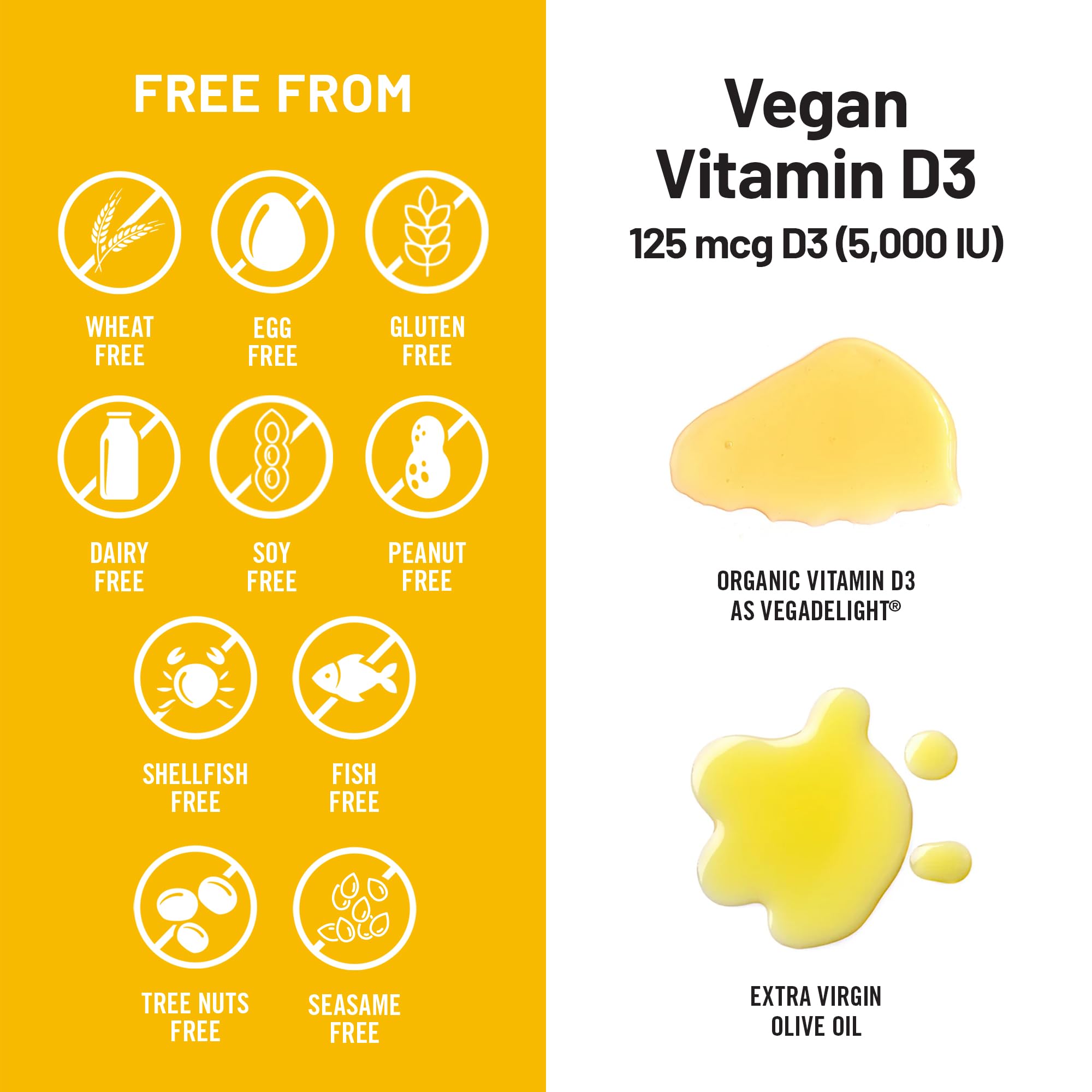 Ingredientes: líquen y raíz de yuca usados en NatureWise D3 vegano