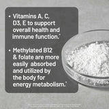 NatureWise lista de ingredientes en la etiqueta con énfasis en pureza