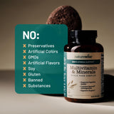 NatureWise minerales fulvícos ilustrados sugiriendo soporte mineral
