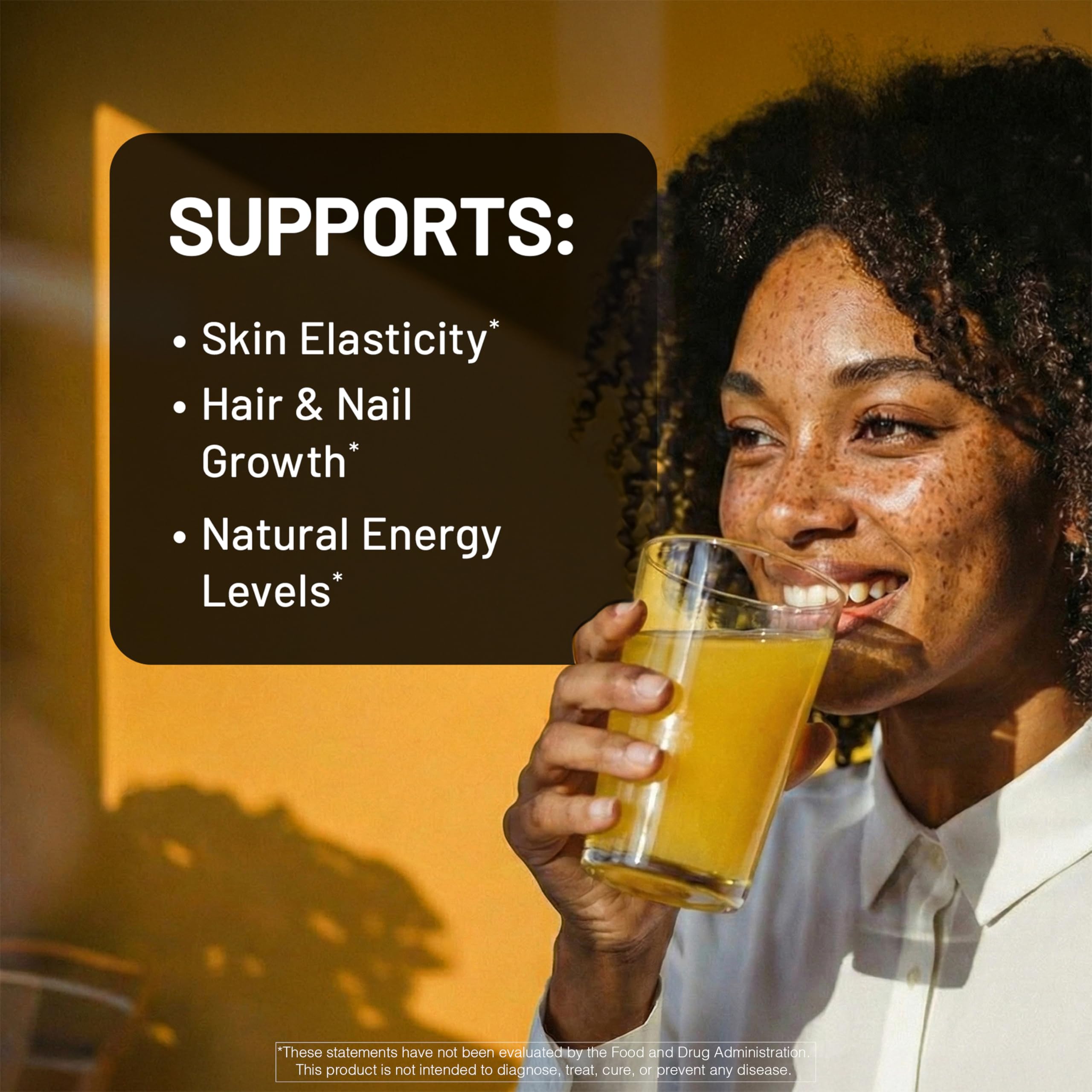 NatureWise tubo abierto vertido en agua con sabor mango refrescante