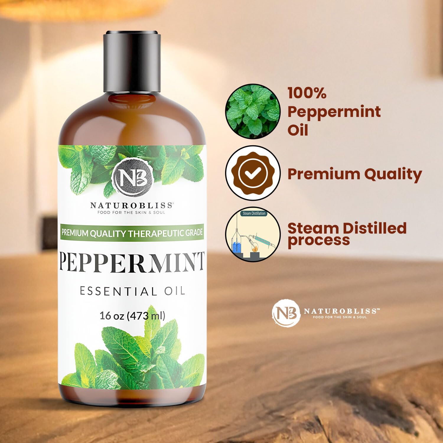 NaturoBliss vidrio con recubrimiento UV para conservación óptima