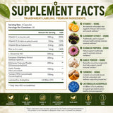 Naturonel Viracid Complete etiqueta con ingredientes y dosificación visible