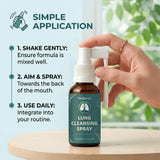Naturva textura de neblina en primer plano, beneficio absorción rápida