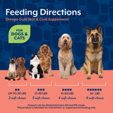 NaturVet etiqueta nutricional destacando ácidos grasos esenciales