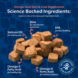 NaturVet aceite de salmón e ingredientes que aportan DHA y EPA