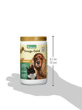 NaturVet masticable en mano para comparar tamaño y facilitar dosificación