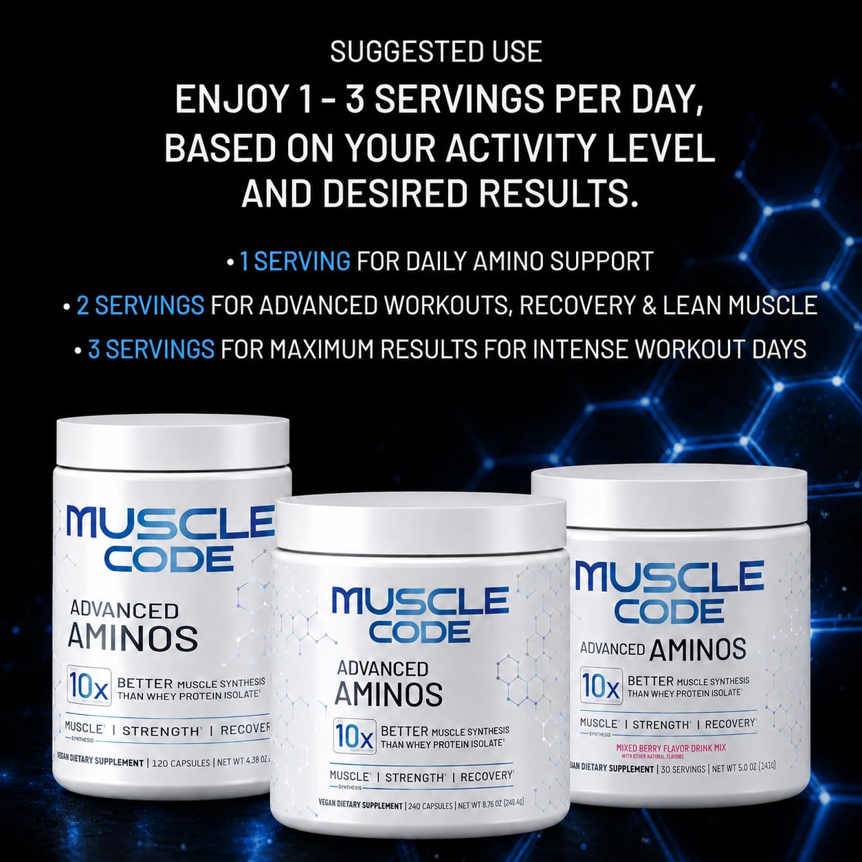 NAUTILUS etiqueta nutricional mostrando EAAs y limpieza de ingredientes