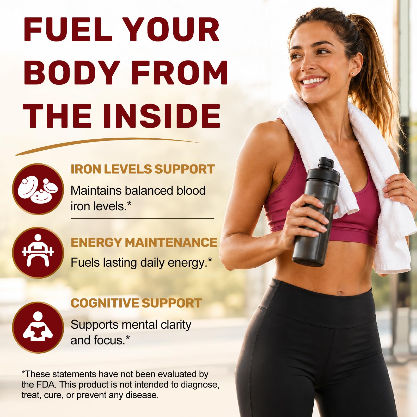 Persona tomando Navobary softgel para comodidad diaria
