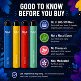 Naz pack de 3 unidades ideal para llevar en bolso o trabajo