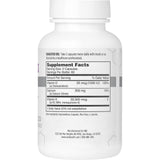 NBI etiqueta con ingredientes citrato de calcio, vitamina D y K2 MK-4 claros