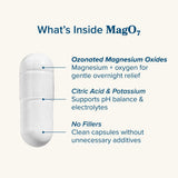 nbpure MagO7 etiqueta con ingredientes legibles, transparencia informativa