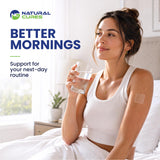 NC NATURAL CURES etiqueta con ingredientes naturales y datos del producto