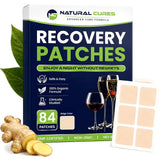 NC NATURAL CURES paquete frontal mostrando 84 parches y conveniencia