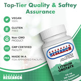NCI Advanced Research caja abierta con frasco para almacenamiento prolongado
