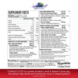 NDS Nutrition etiqueta con lista de ingredientes y uso recomendado