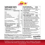 NDS Nutrition polvo raspado para ver textura fina y mezcla homogénea