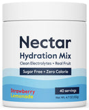 Nectar frente del empaque muestra bote y beneficio de rehidratación rápida