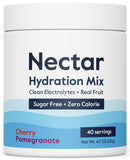 Nectar frente del tarro mostrando diseño y 40 servicios para hidratación rápida