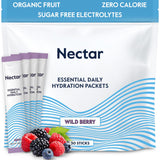 Nectar paquete frontal mostrando diseño y cantidad, fácil reconocimiento y transporte