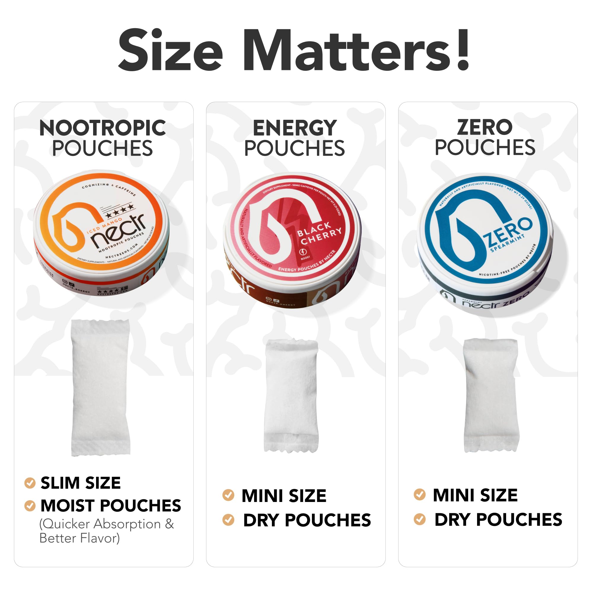 Nectr persona disfrutando una pouch, alternativa sin estimulantes
