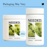 Needed etiqueta con información nutricional y pruebas de terceros
