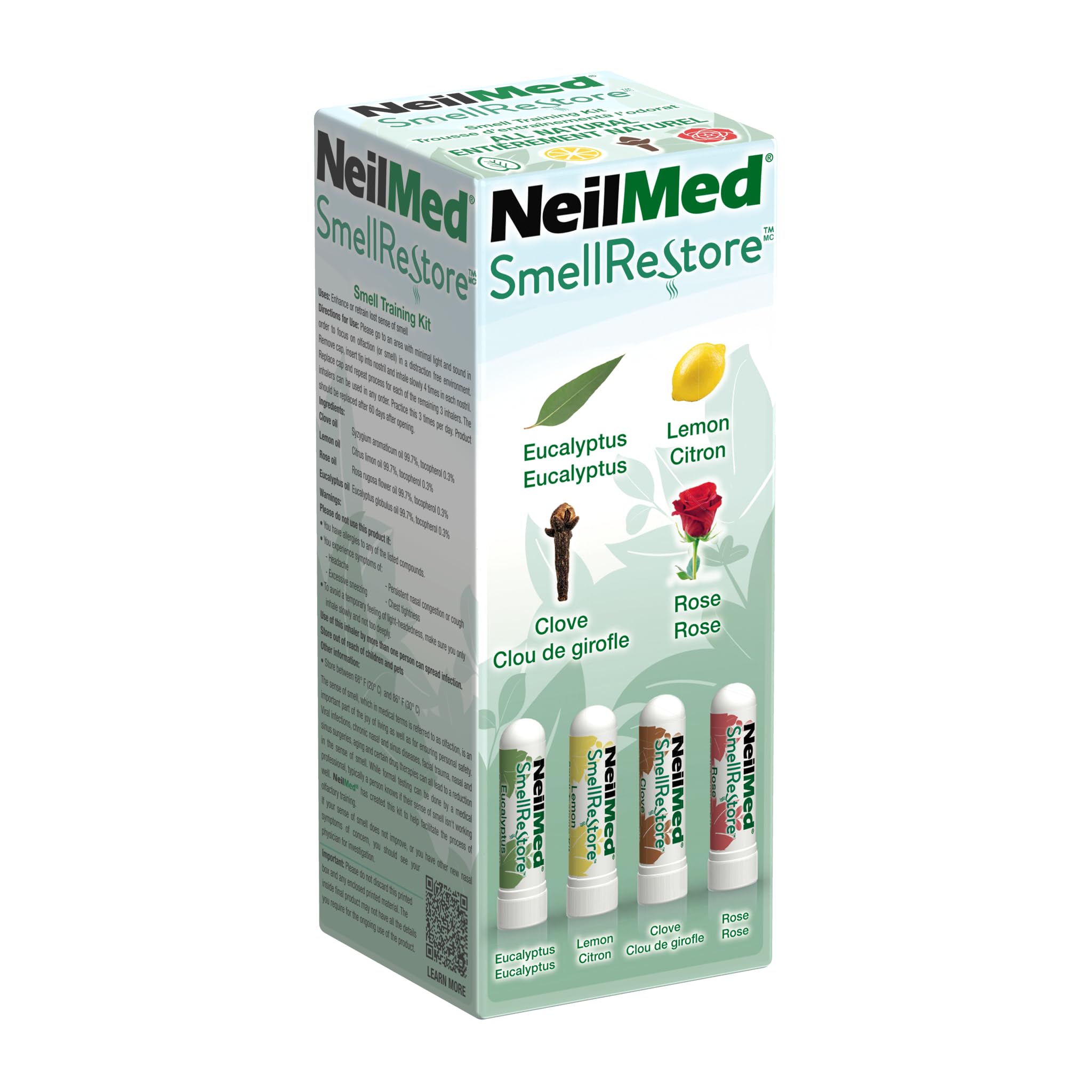 NeilMed textura de aceites esenciales que resalta notas naturales