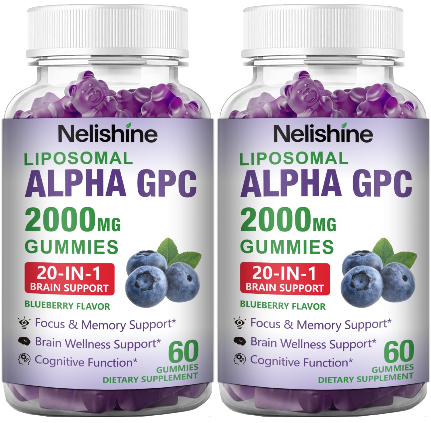 Nelishine frente del empaque mostrando el producto y beneficios
