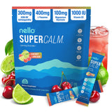 Nello Supercalm frente del empaque mostrando diseño y beneficios visibles