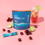 Nello Supercalm bebida preparada en vaso refrescante para beber ahora