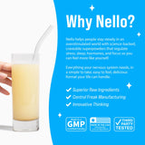 Nello Supercalm paquete en mano para comparar tamaño y consumo en movimiento