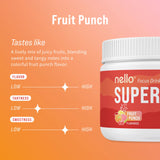 Nello Superfocus sobre disuelto en vaso para preparación rápida y sin azúcar