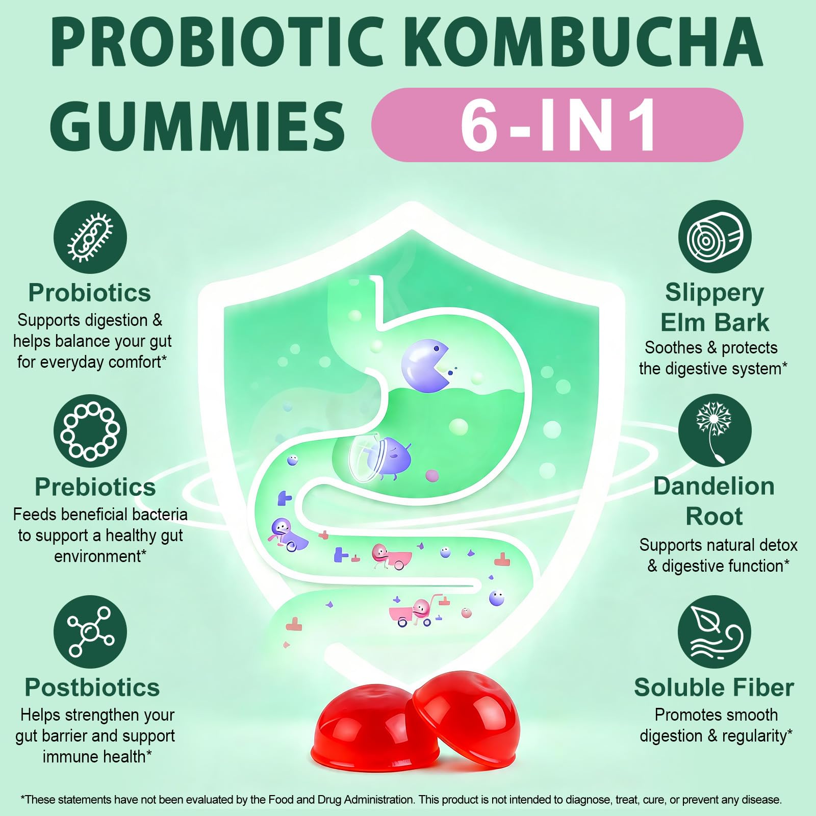 NenMaoKeNu textura de gomita detalle sabor frutos rojos beneficios