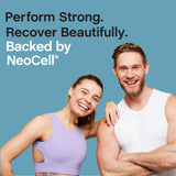 NeoCell producto en bolsa deportiva en gimnasio, listo para entrenar