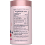 NeoCell primer plano de textura de la gomita para masticar y sabor berry