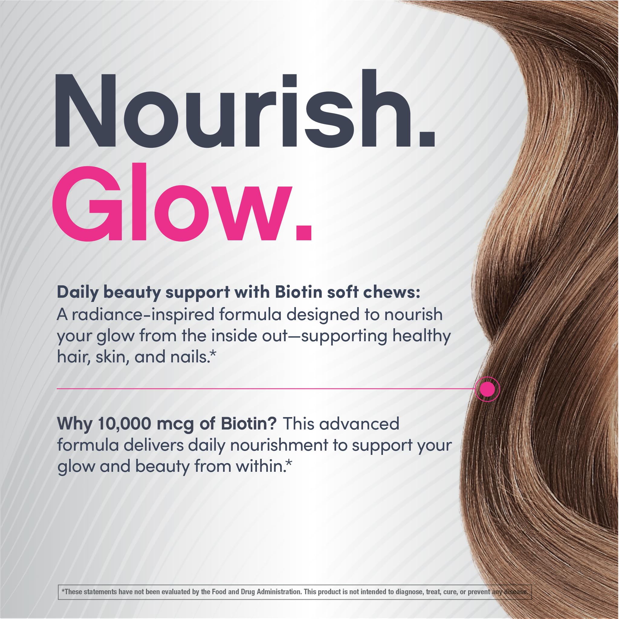 NeoCell etiqueta nutricional clara mostrando biotina 10,000 mcg