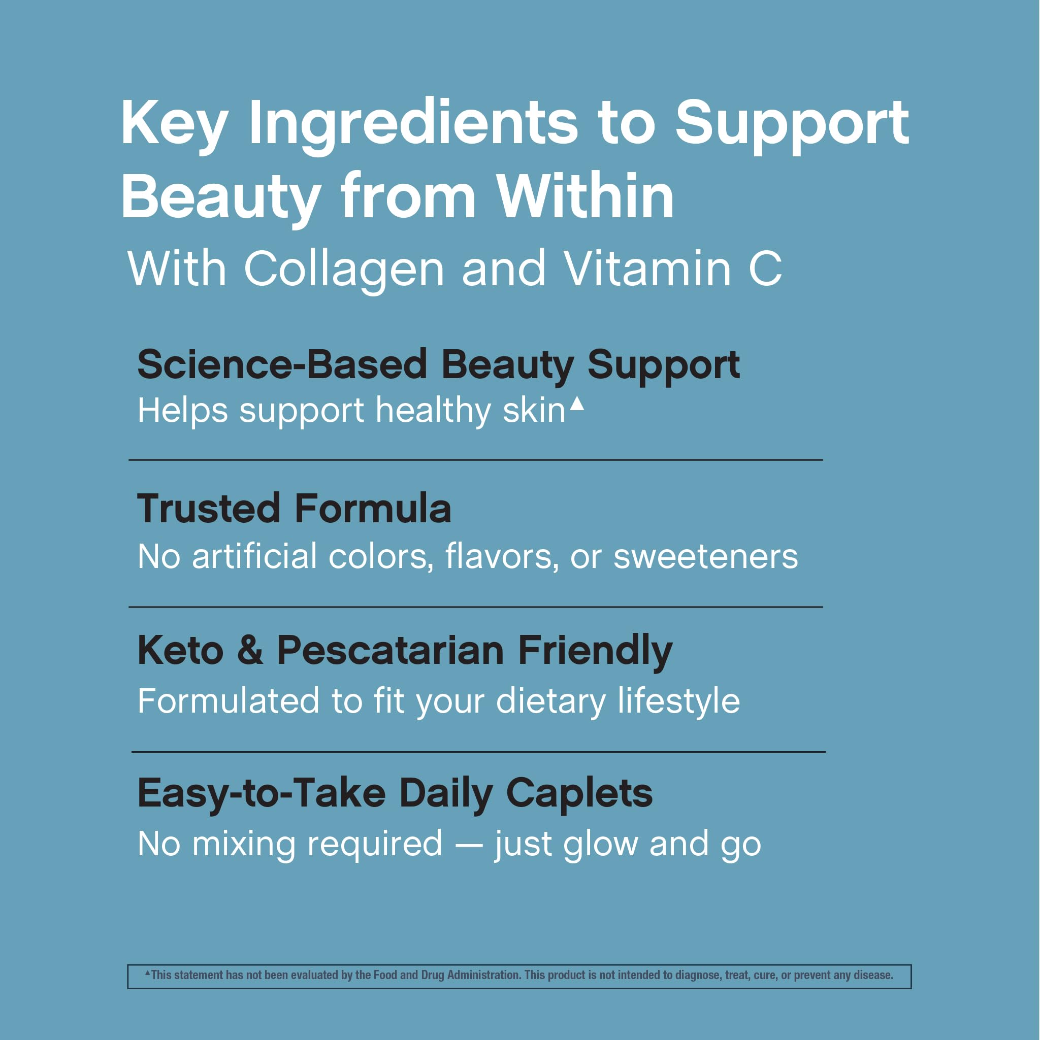 NeoCell etiqueta con lista de ingredientes y la aportación de vitamina C