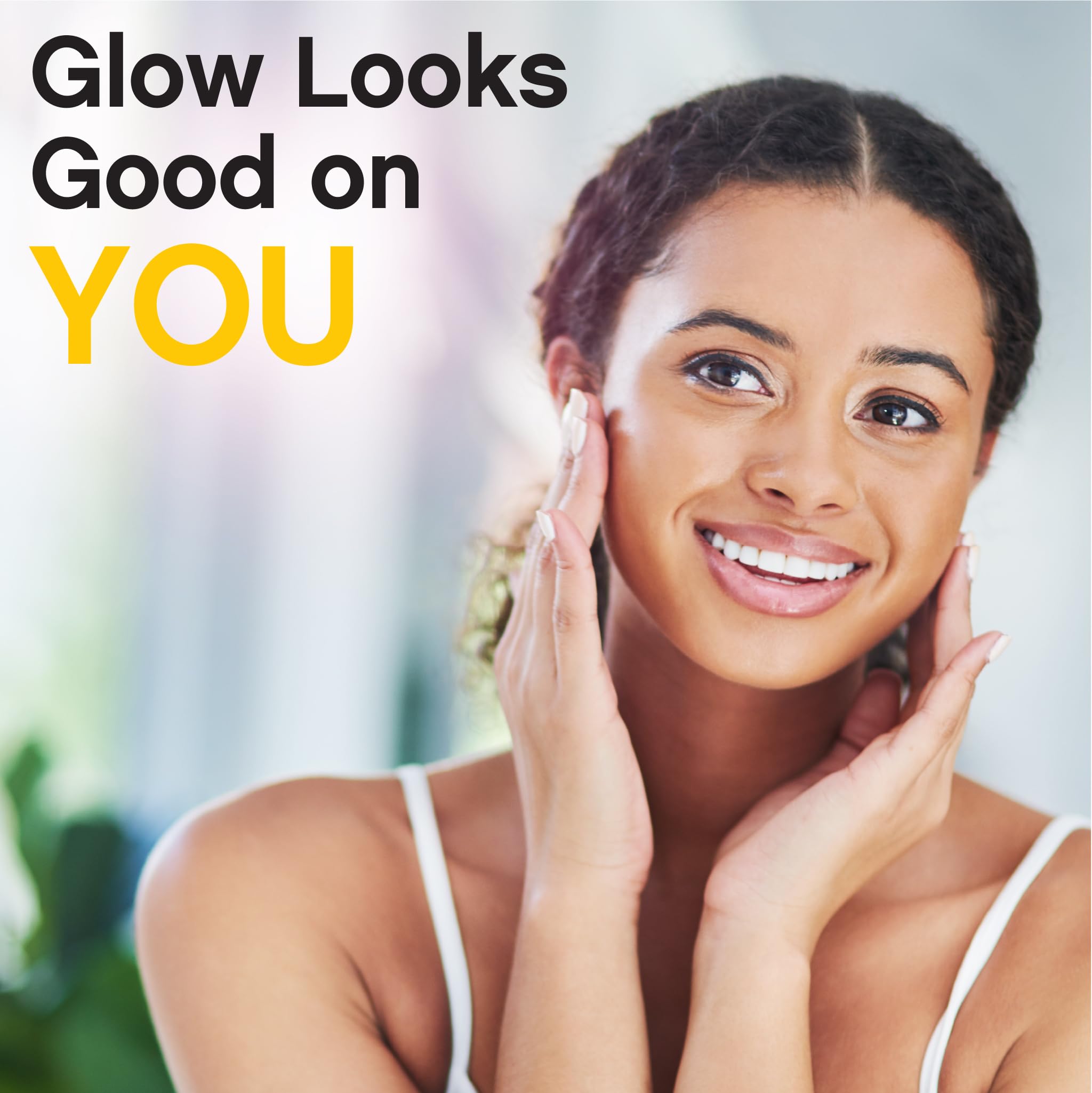 NeoCell gominolas junto a espejo y rutina de belleza matutina
