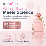 NeoCell softgels junto a un vaso de agua en una rutina matutina simple