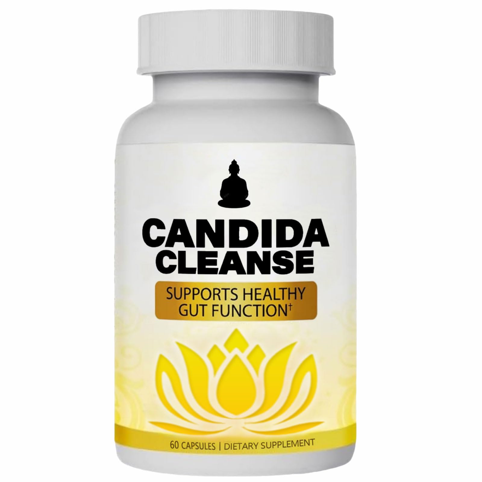 Neonomicon Candida Cleanse frente del envase, visual claro y confianza