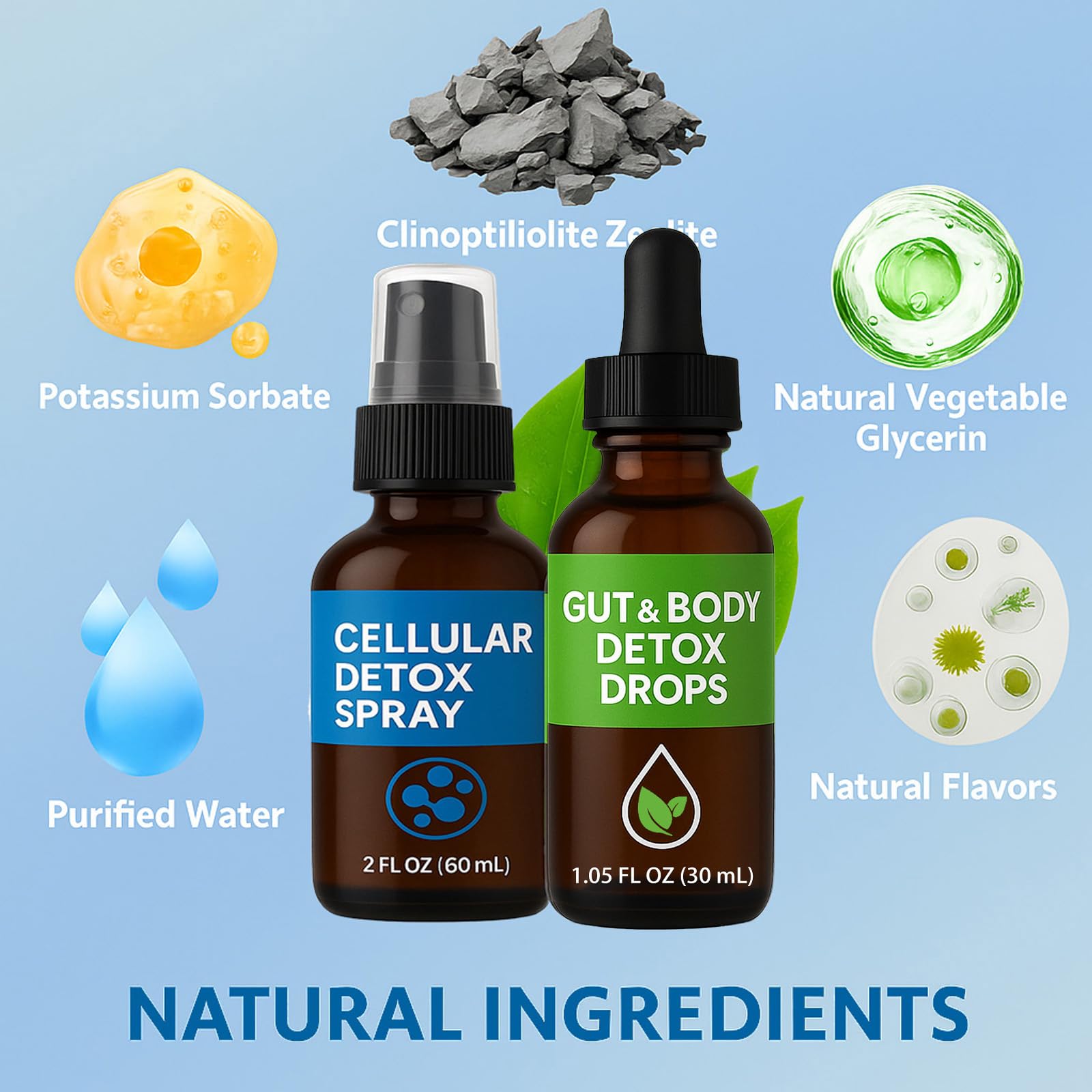 Neonomicon etiqueta con ingredientes claros y lectura fácil