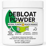 Neonomicon envase frontal del Debloat Powder mostrando el tamaño 200g y beneficios visibles