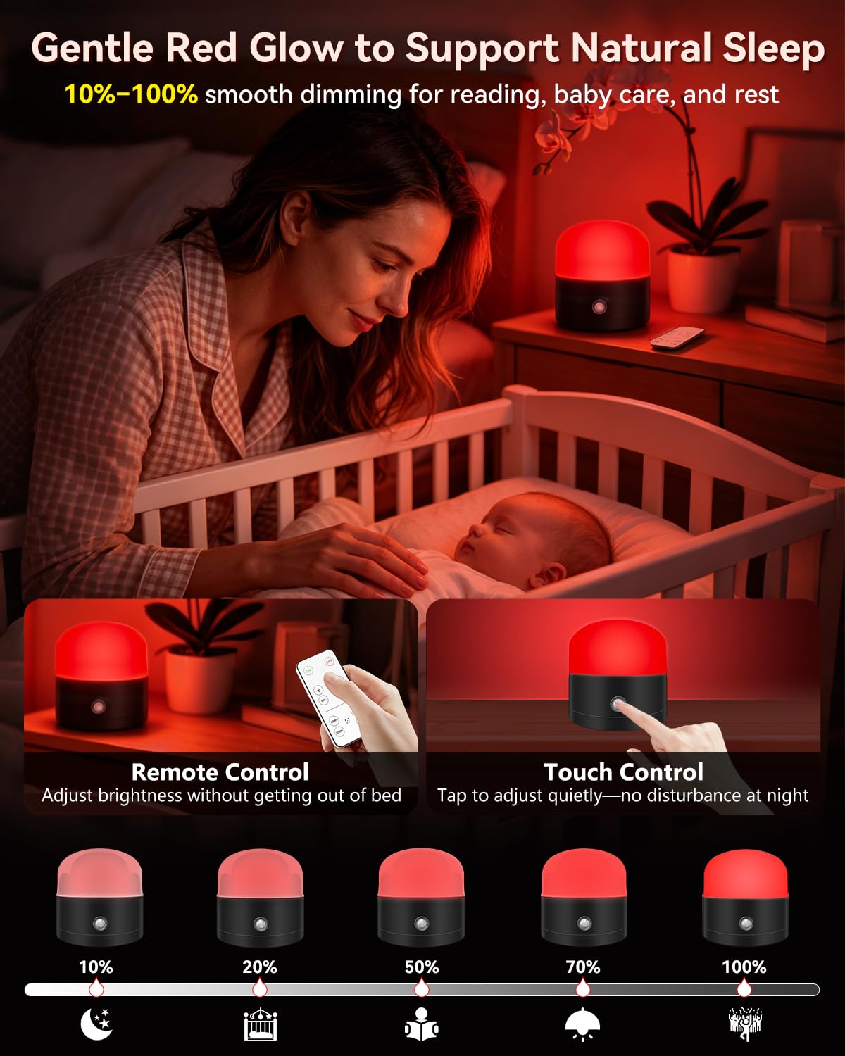 Neporal REDIX sobre mesita de noche creando ambiente tranquilo en dormitorio