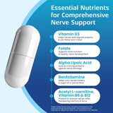 Nerve Recovery Max primer plano cápsula detalle y calidad