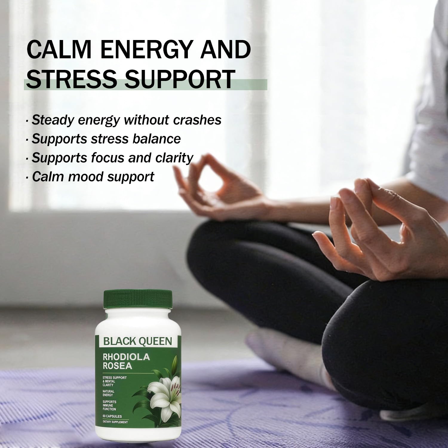 Nerve Savior Black Queen etiqueta con información que garantiza control de calidad