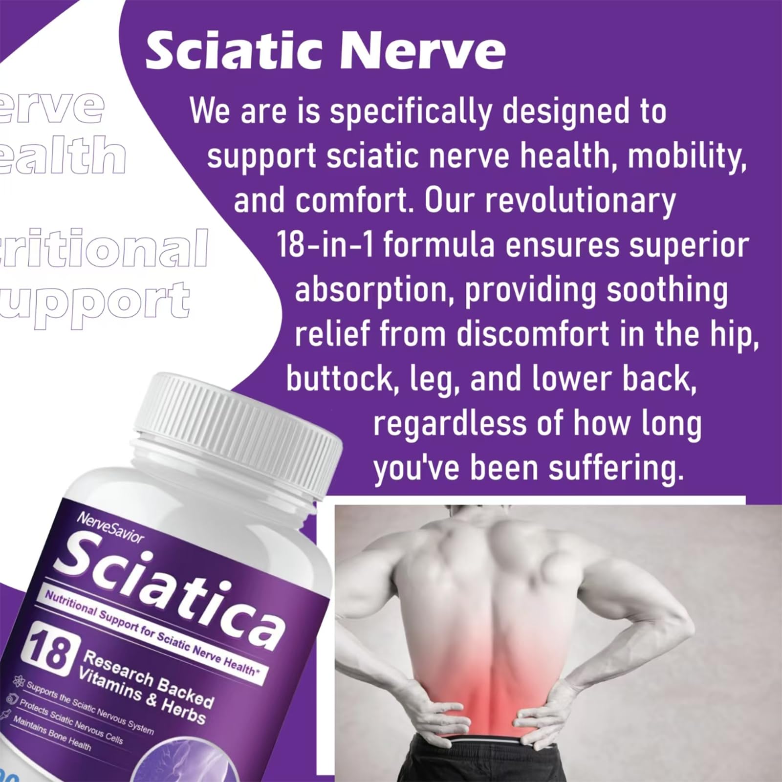 Nerve Savior cápsulas sobre mesa en contexto de vida sana, beneficio: integrado en rutina activa