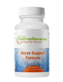 NERVEREVERSE NUTRITION FOR NERVES vista frontal del envase que muestra la fórmula potente