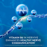 Nervive etiqueta con información nutricional para transparencia del producto