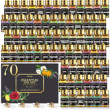NESCCI vista frontal del estuche con 70 aceites para gran variedad aromática