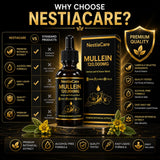 NestiaCare etiqueta con lista de ingredientes y 1200mg visible