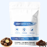 Neubrain Organic primer plano de ingredientes: hongos, café, MCT